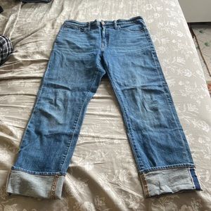 Madewell full length classic straight